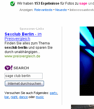 flickr_sage Kontextsensitive Werbung bei Flickr
