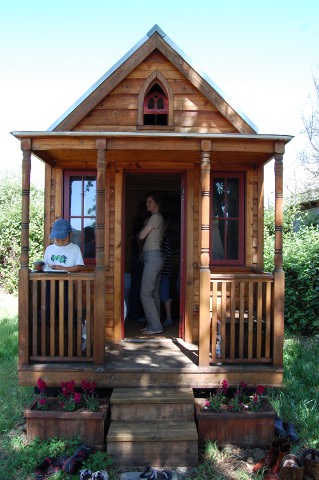 Tiny House von vorne