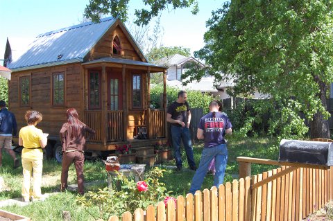 Tiny House von der Seite