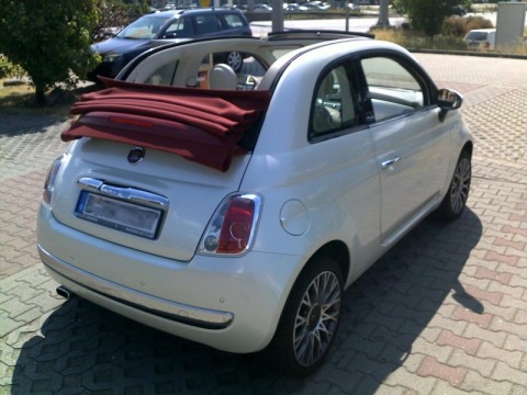 Fiat 500c offen