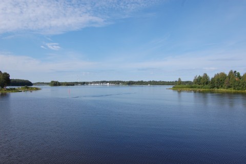 Oulu, Flussmündung