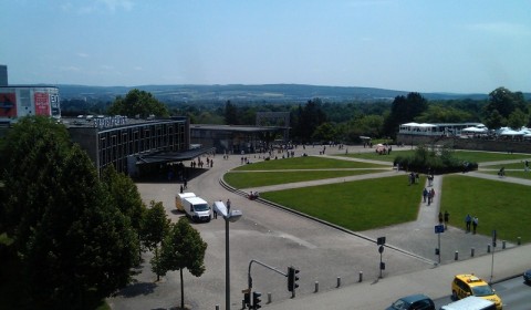 Blick in Richtung Karlsaue