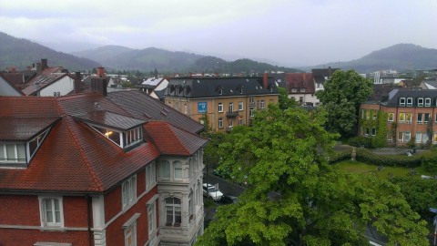 Freiburg - kalt und regnerisch