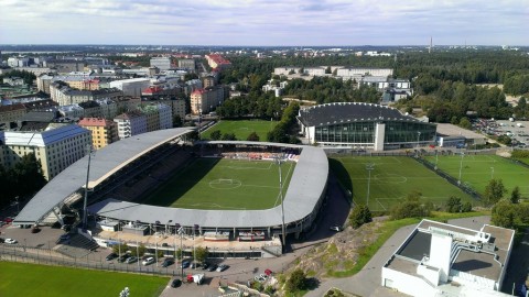 Blick über das Olympiagelände