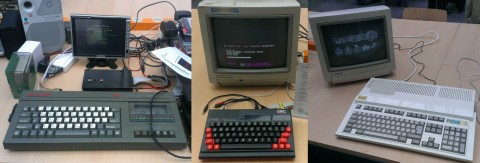 Sinclair ZX Spectrum 128K, Oric Atmos, Acorn Archimedes A3000