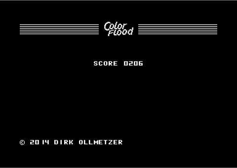 Colorflood - Titelscreen