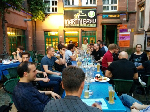 Treffen am Vorabend