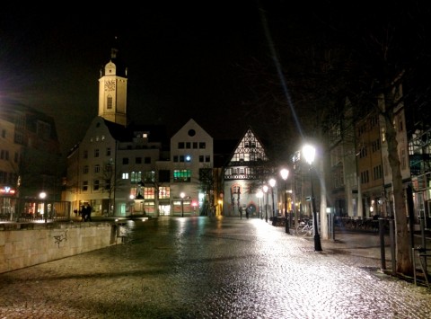 Markt bei Nacht