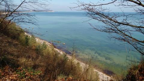 Blick von der Klippe nach Norden