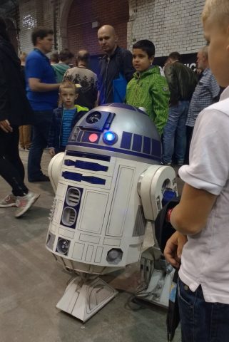 R2-D2 in Aktion