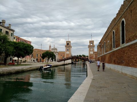 Wassertor Ingresso di Terra des Arsenale