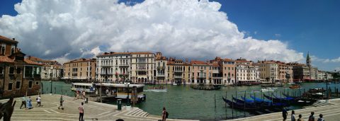 Canal Grande von Dorsoduro aus gesehen