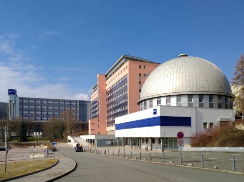 Jena - Zeiss neben der Ernst Abbe Hochschule