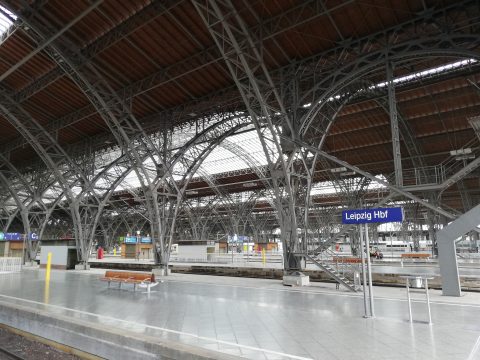 Leipziger Hauptbahnhof - Dachkonstruktion
