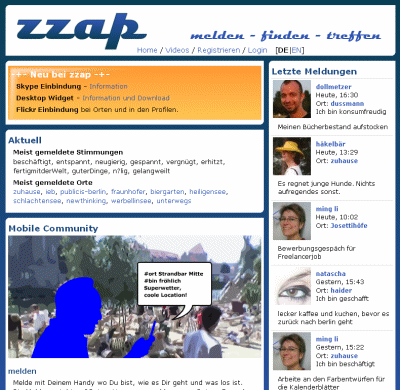 zzap Homepage